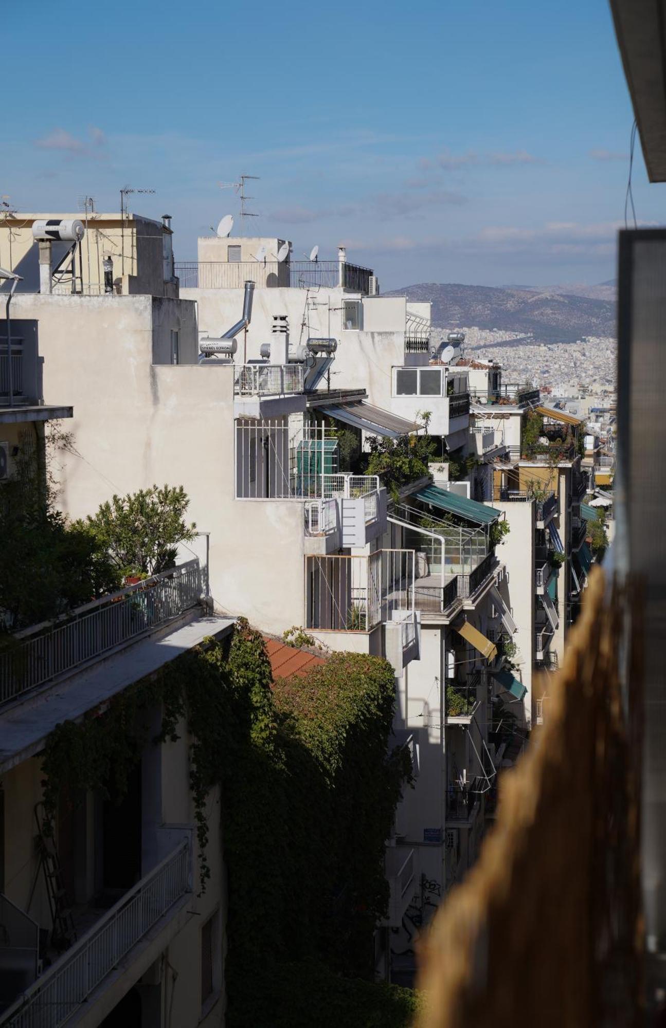 Bright Athens Studio Exterior foto